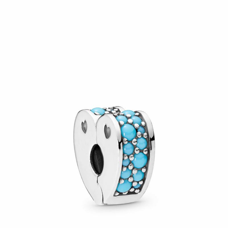 Pandora Arcs of Love Clip Charm Sale NZ, Sterling Silver (516394-FES)